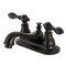 Kingston Brass KB600ACL 4-Inch Centerset Bathroom Faucet, Matte Black KB600ACL - alternate 1